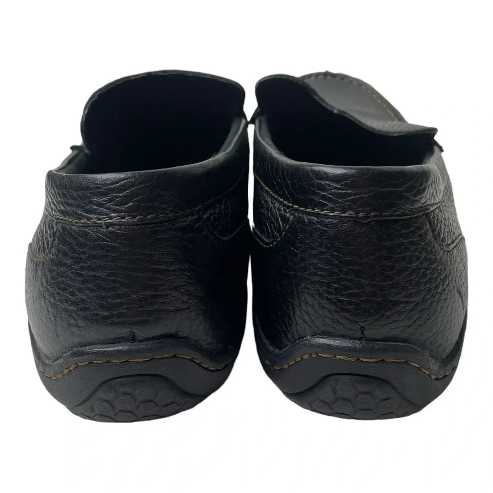 BOC Born Concept Men’s Black Leather Slip On Loafers